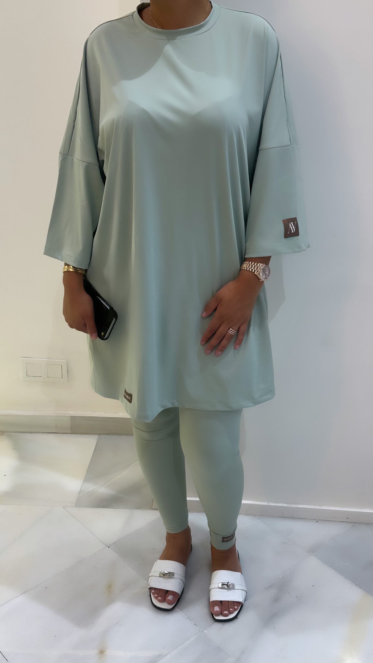 Comfy set Mint Cloud