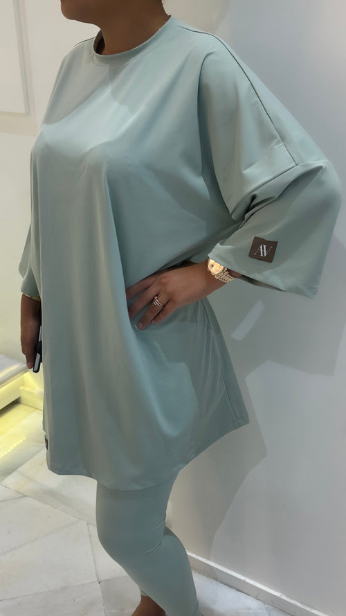 Comfy set Mint Cloud