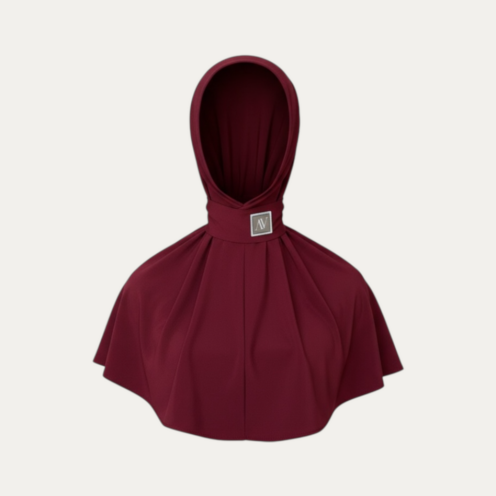 Signature Hijab Burgundy